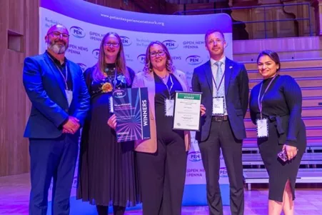 Service Monitor Supports Medirest In Win at PENNA 2022